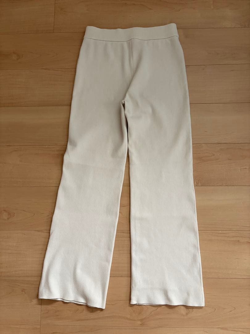 ドゥーズィエムクラスGLASSY RIB パンツ サイズ38 美品