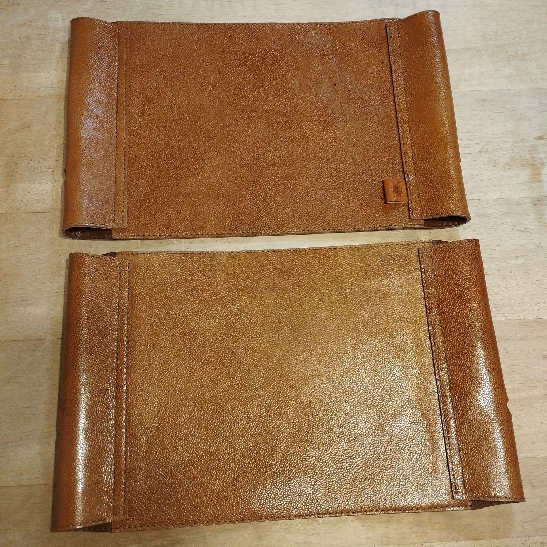 ドクタードレ　カーミットチェア用レザーシート　ブラウン　シュリンク型押し