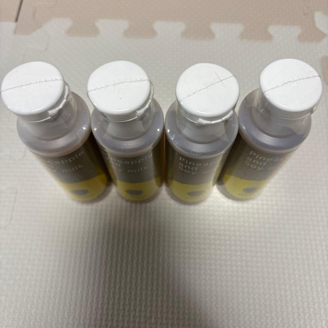 Pineapple and Soy milk 4本セット