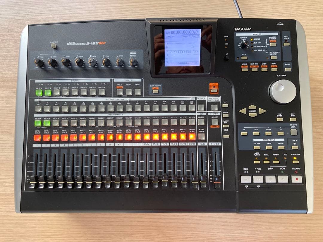 配信機器・PA機器・レコーディング機器 TASCAM 2488neo MTR