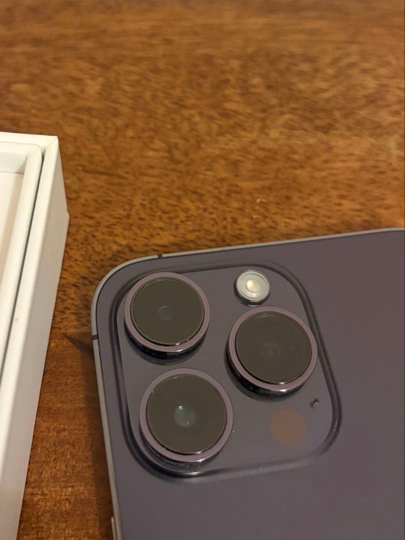 ★美品！即日発送★iPhone 14 Pro Max128GB ディープパープル