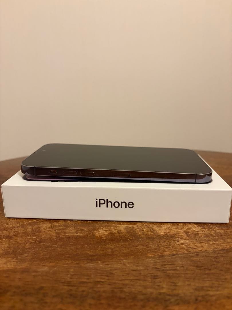 ★美品！即日発送★iPhone 14 Pro Max128GB ディープパープル
