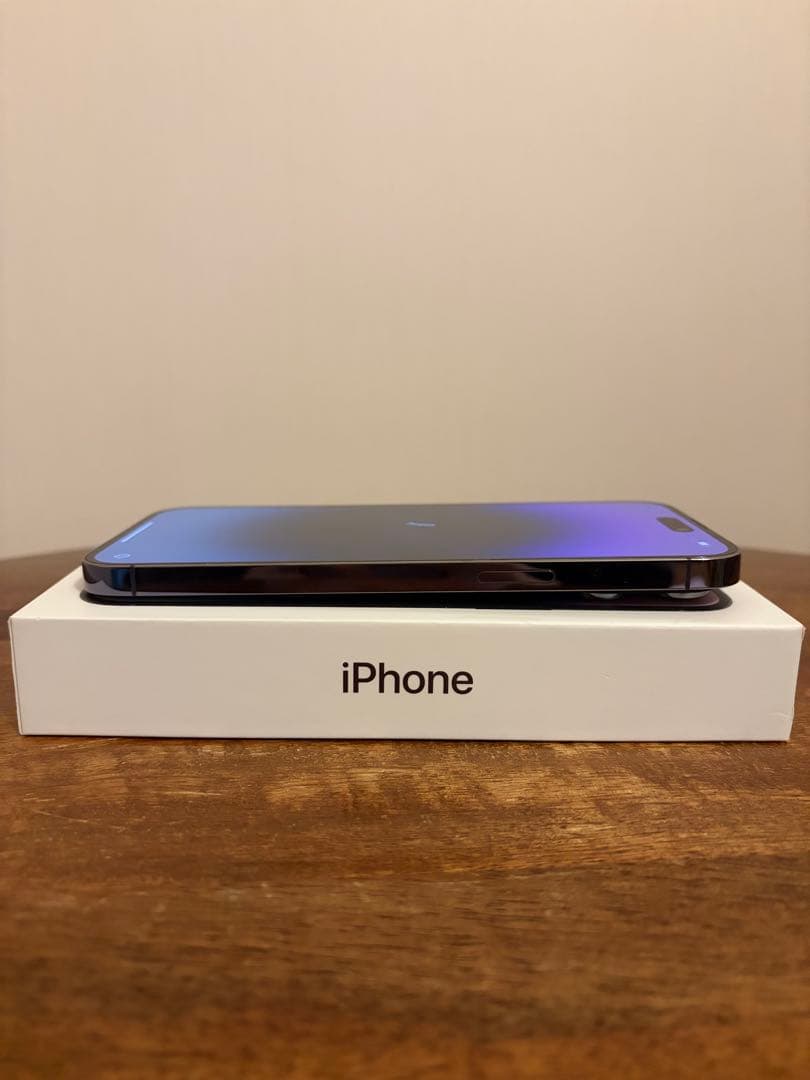 ★美品！即日発送★iPhone 14 Pro Max128GB ディープパープル