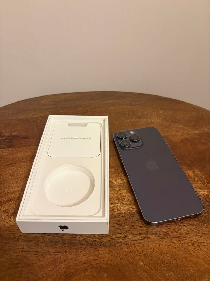 ★美品！即日発送★iPhone 14 Pro Max128GB ディープパープル