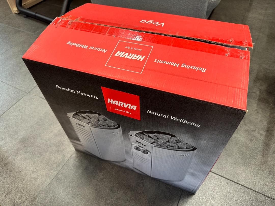 コード付きHARVIA ハルビア サウナストーブ 220V VEGA BC60