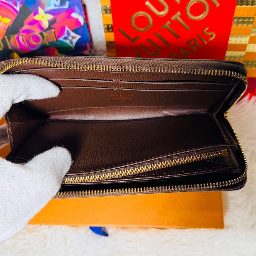 【セール！】ルイヴィトン ダミエ ジッピーウォレット ラウンドファスナー 長財布