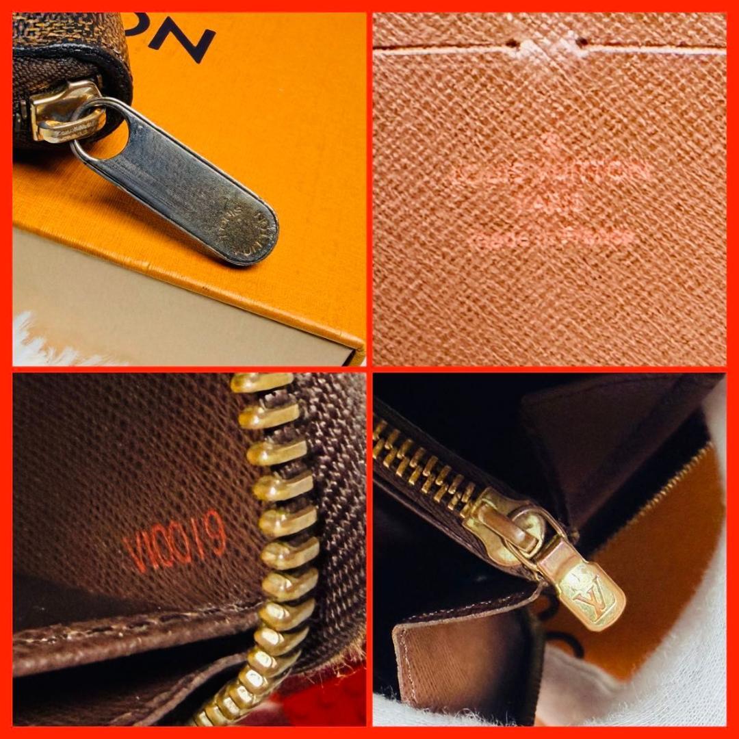 【セール！】ルイヴィトン ダミエ ジッピーウォレット ラウンドファスナー 長財布