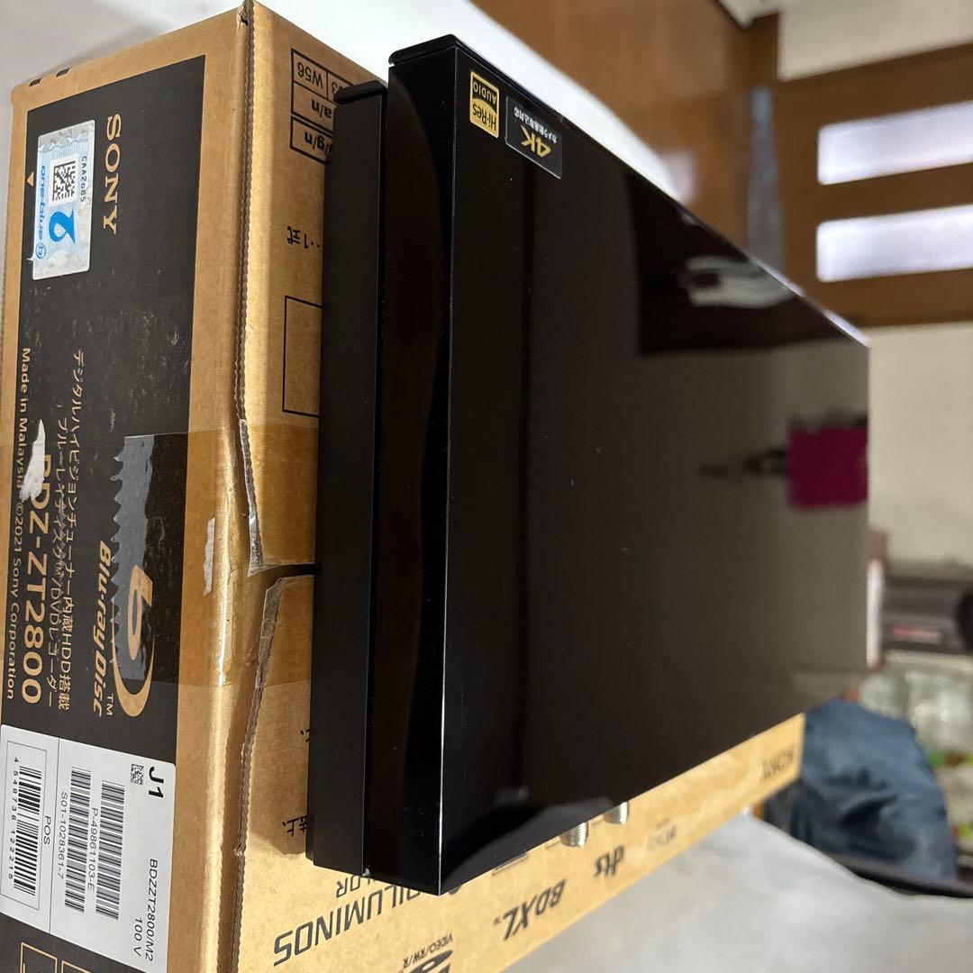 SONY BDZ-ZT2800ブルーレイレコーダー美品