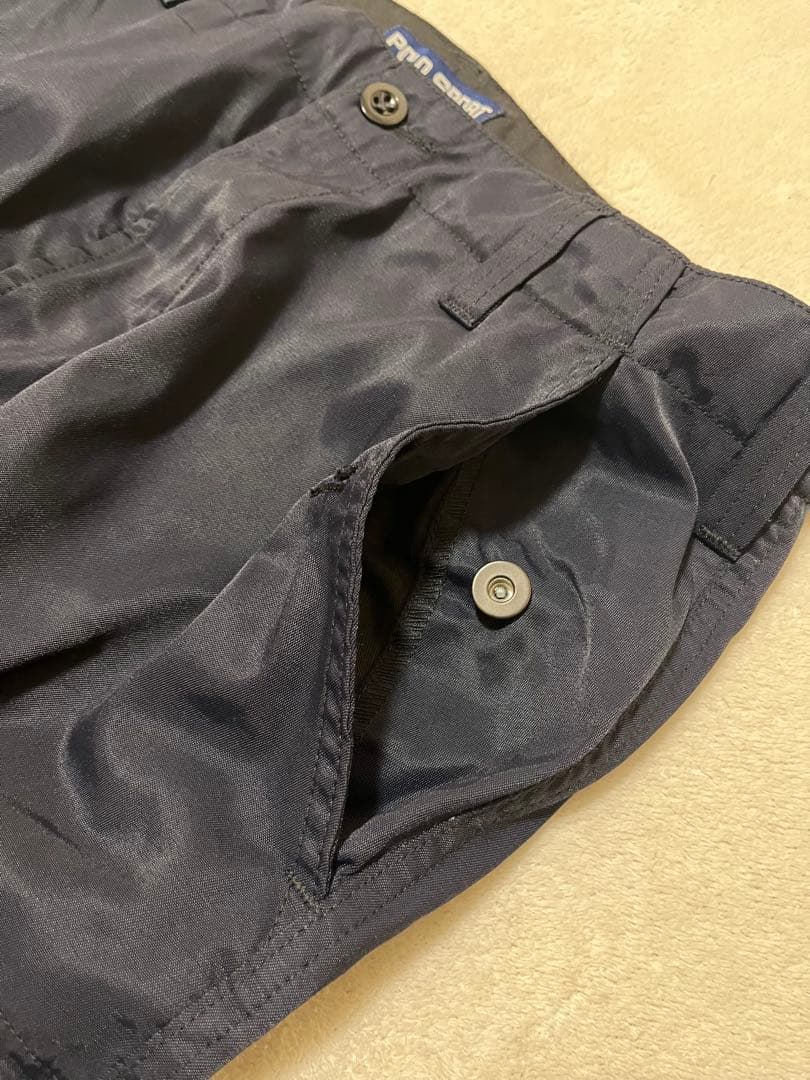 USA製！　polo sport ナイロン　カーゴパンツ w32 ネイビー
