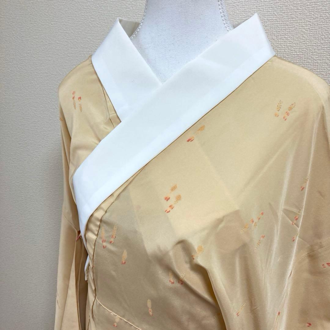 正絹長襦袢／つくし柄／丈127㎝