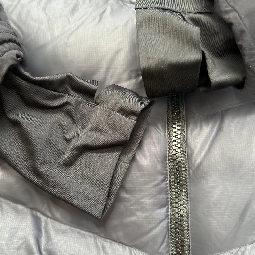 MAMMUTフード付きダウンジャケット ブラック