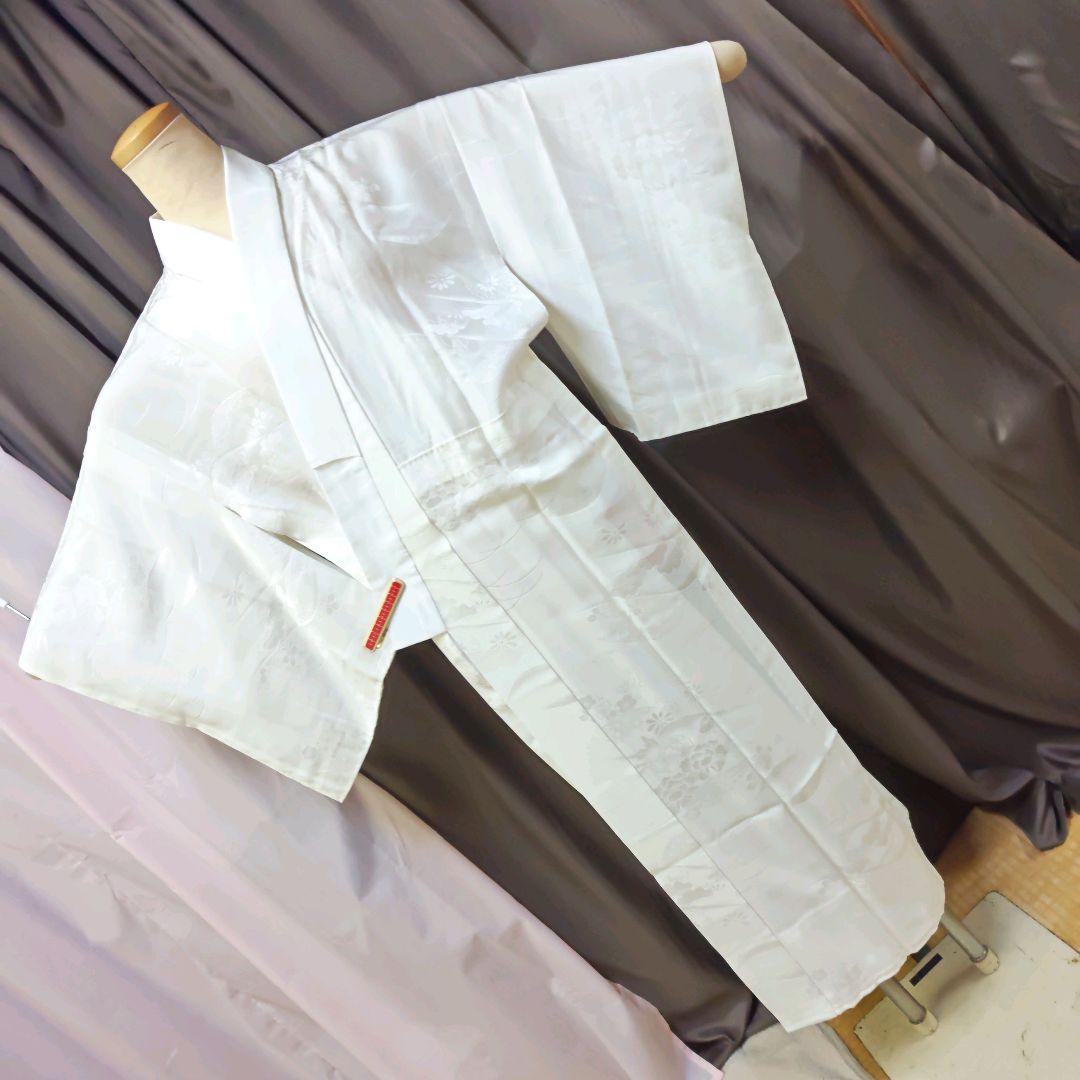 白・長襦袢・正絹 ❄️☆ 『 2555 』 ( 160 ㎝前後の方)