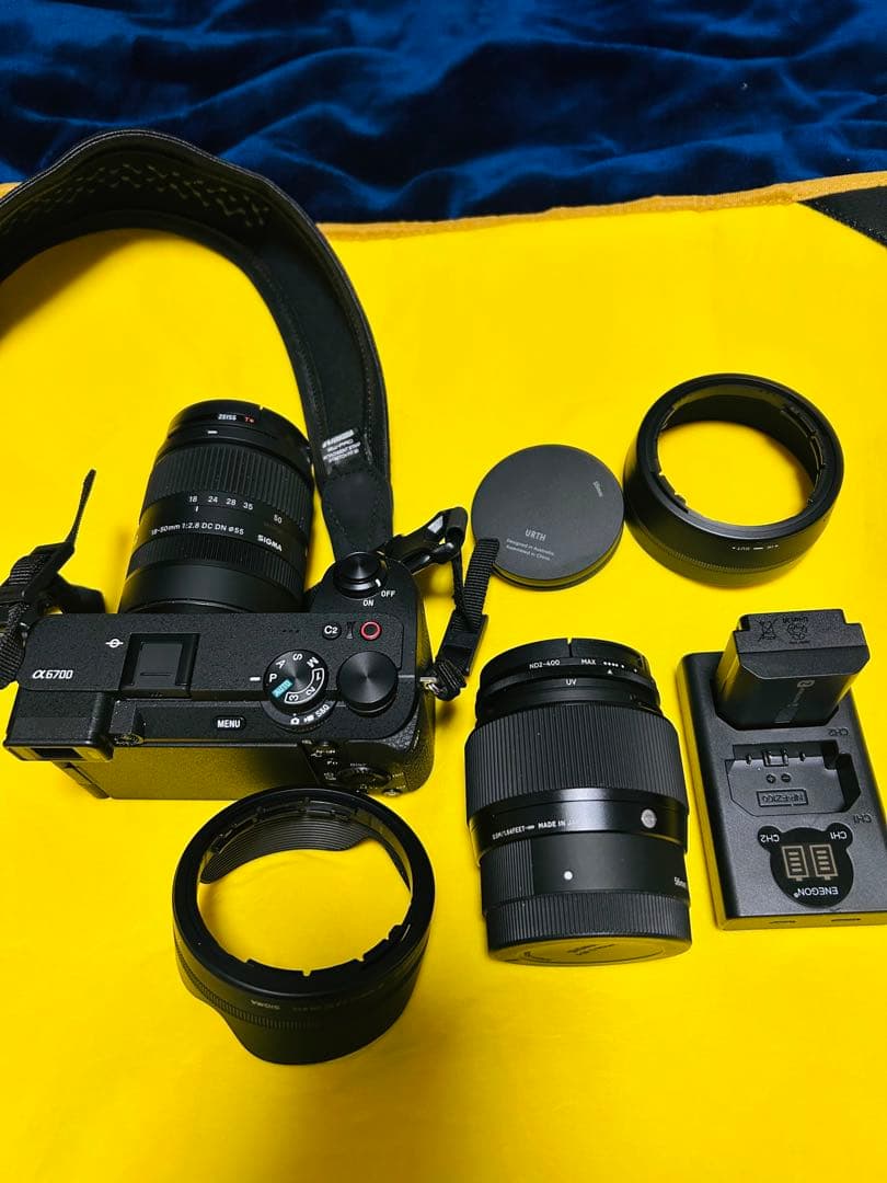 Sony α6700 ミラーレスカメラレンズ　2個セット