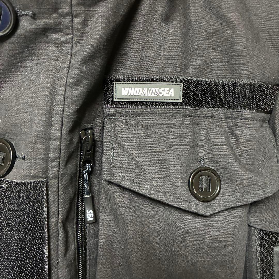 WIND AND SEA タクティカルジャケット ミリタリージャケット