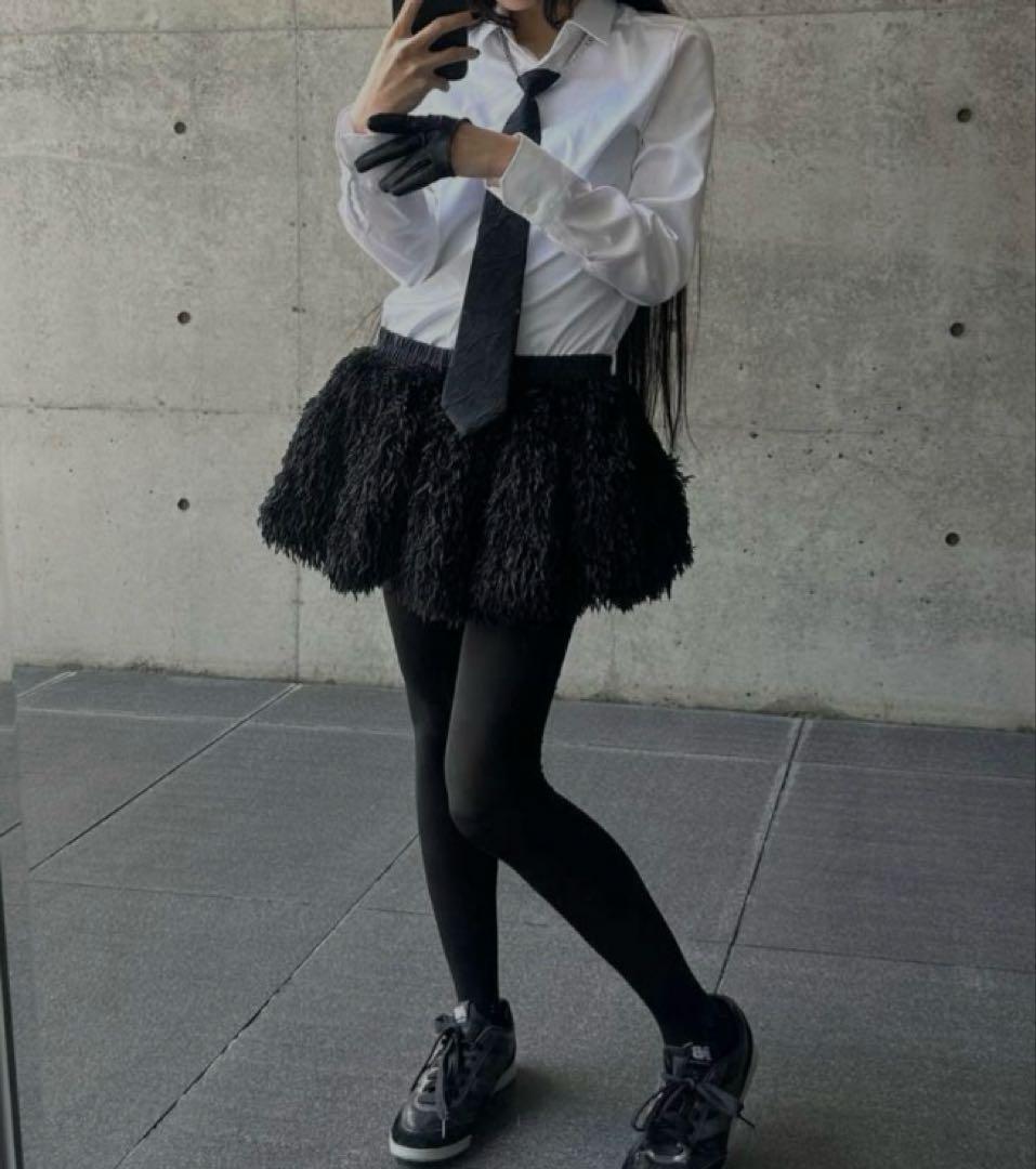 jan solvie assembly フェザーニットボリュームスカート