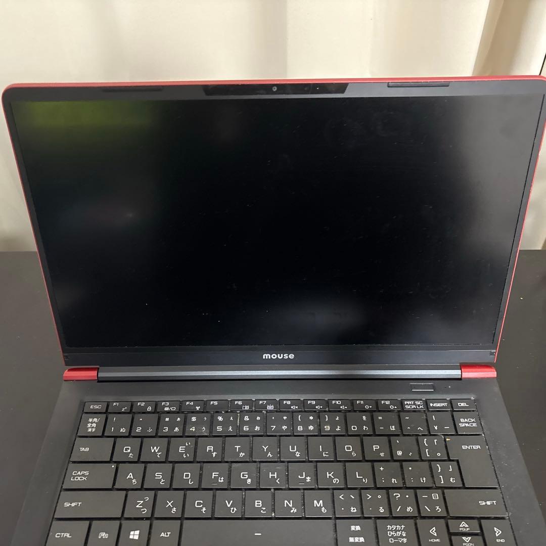 ジャンク品　mouse ノートパソコン　ノートPC X5-B