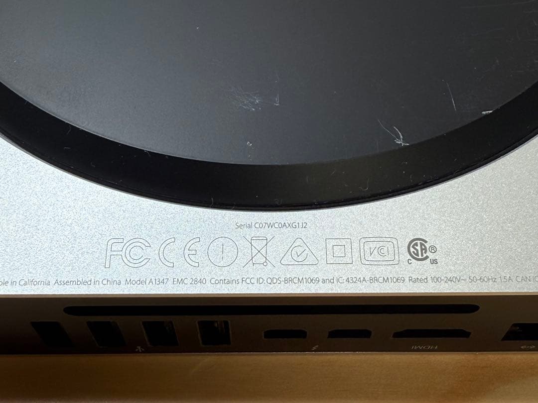 Macデスクトップ Apple Mac Mini Late 2014 i5/16Gb/120/2Tb