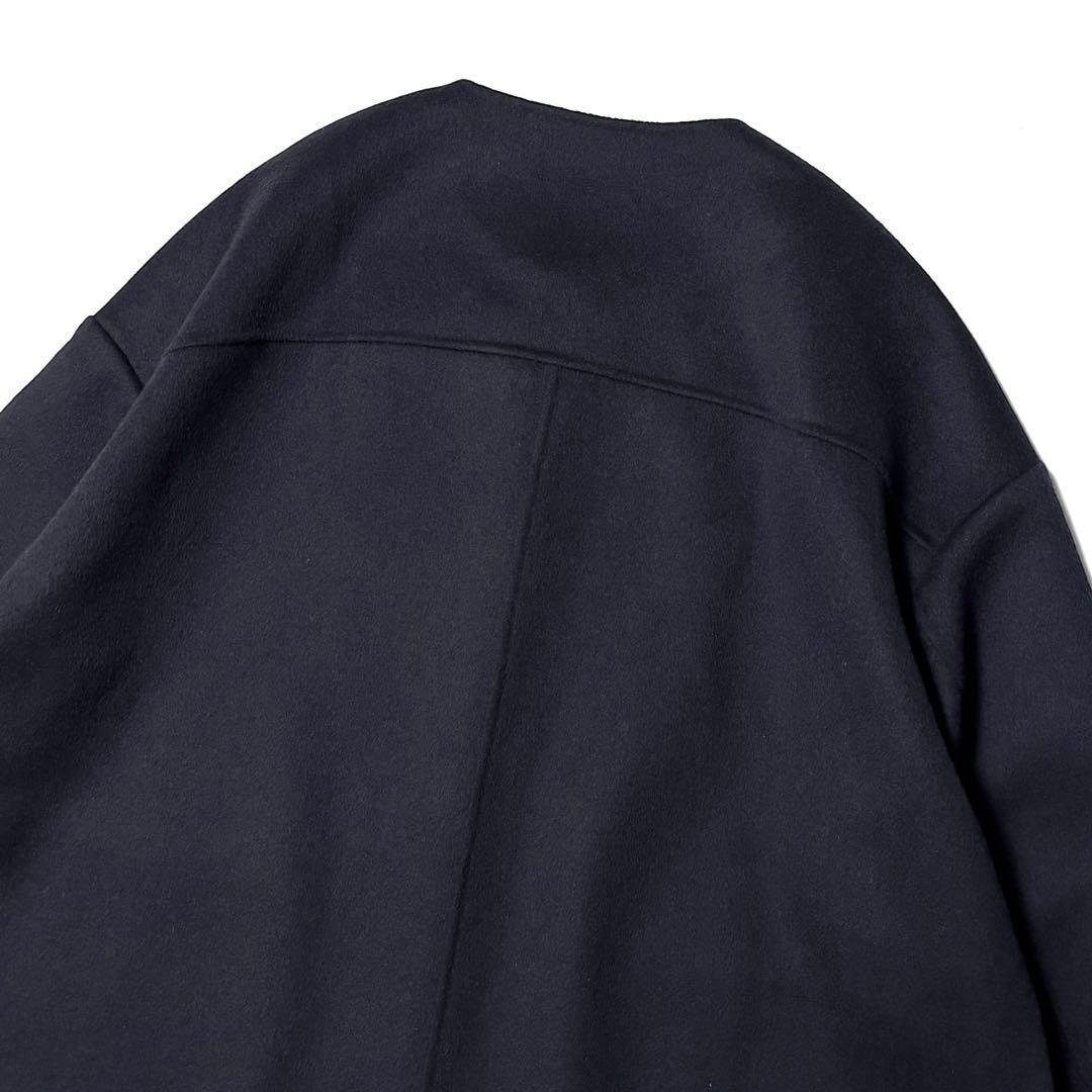 人気完売 アーバンリサーチ ノーカラーリバーコート クルーネック