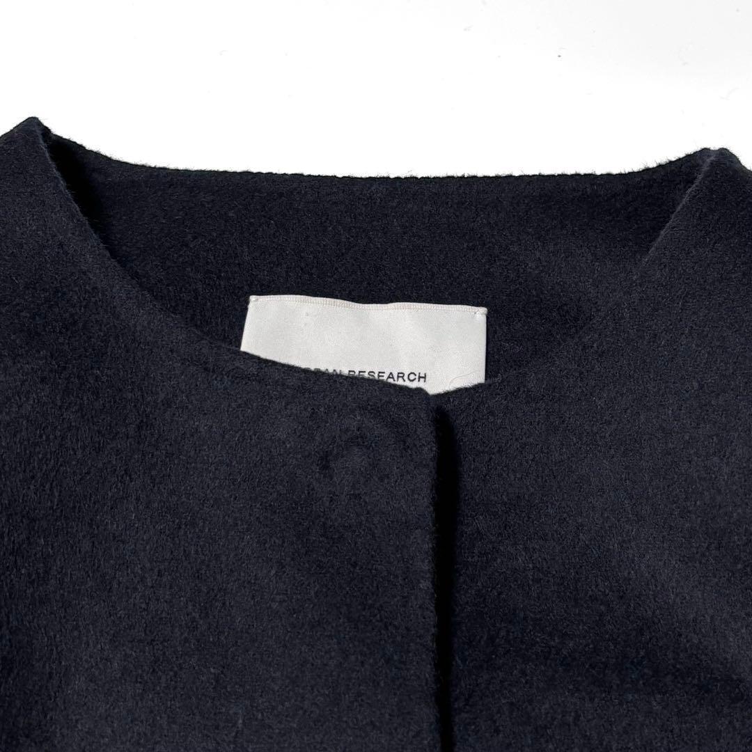 人気完売 アーバンリサーチ ノーカラーリバーコート クルーネック