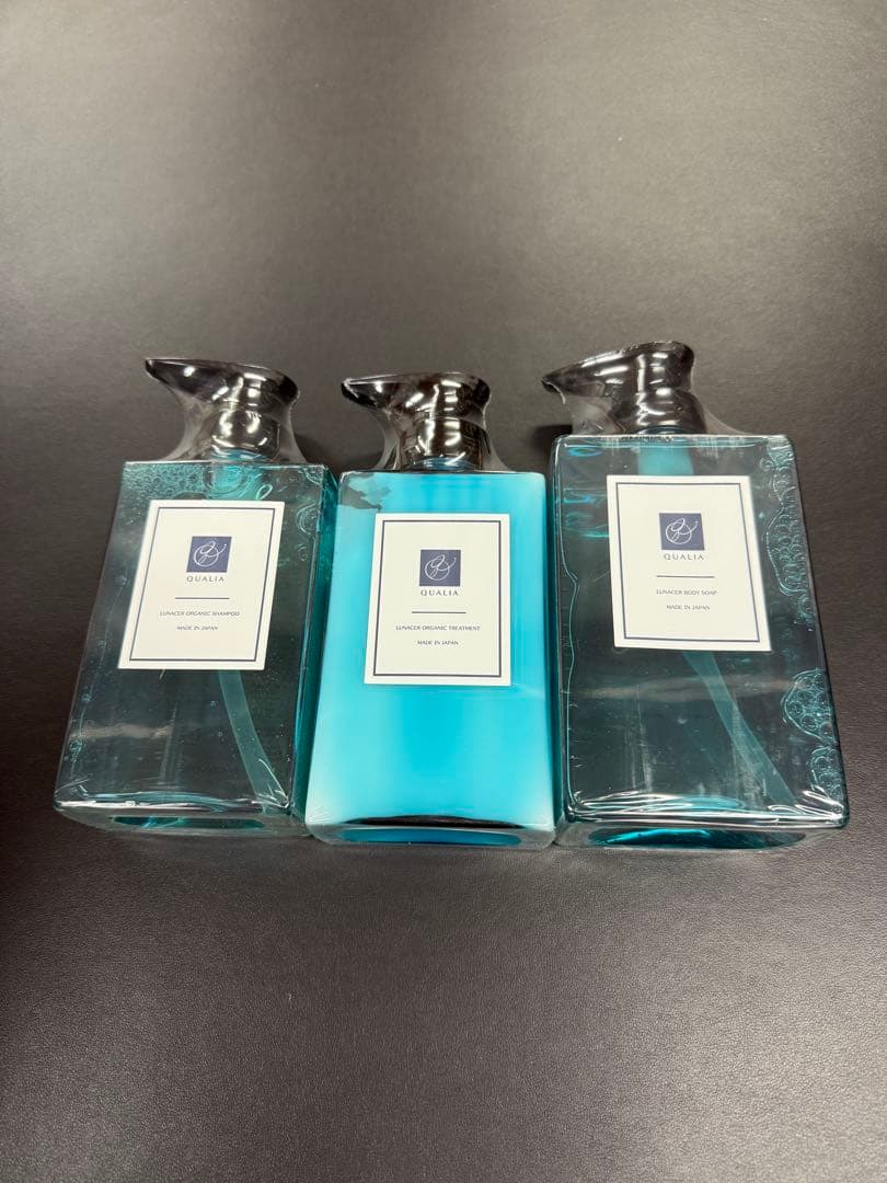 QUALIA クオリア ルナセル シャンプー トリートメント ボディソープセット