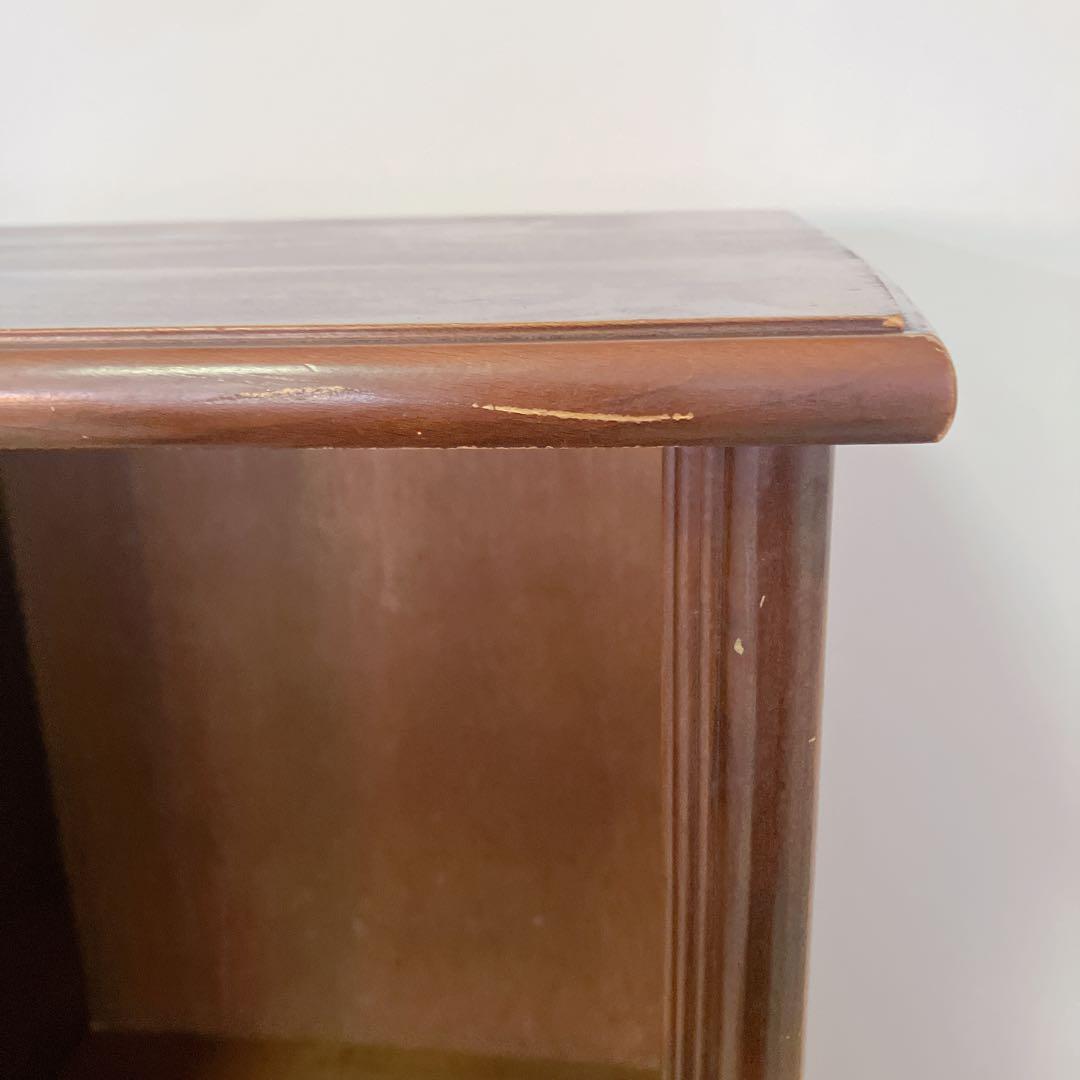 アンティーク調　キャビネット　電話台FAX台　サイドキャビネット　サイドチェスト