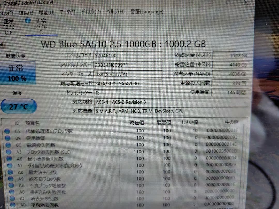 ＷＤ Blue SA510 SATA SSD 1TB