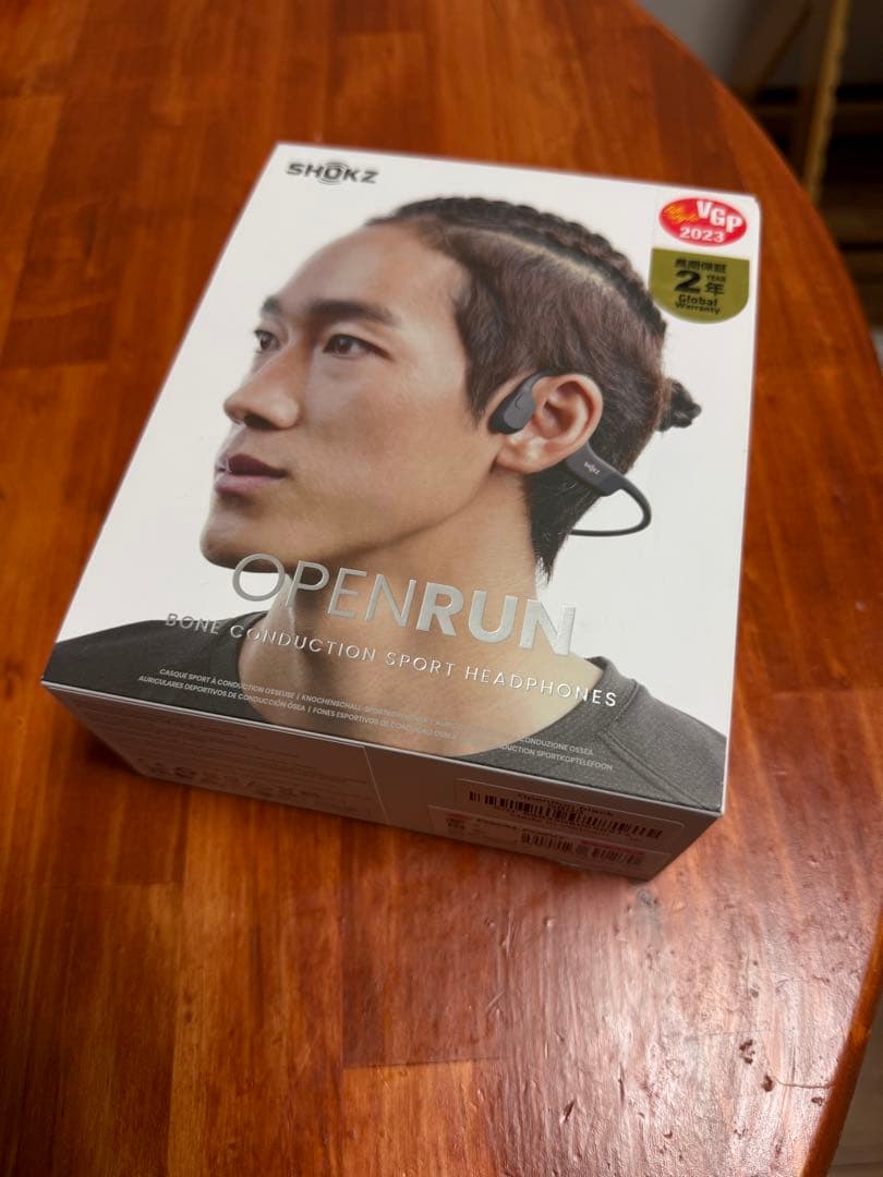 Shokz 骨伝導イヤホン USB充電ケーブル付き