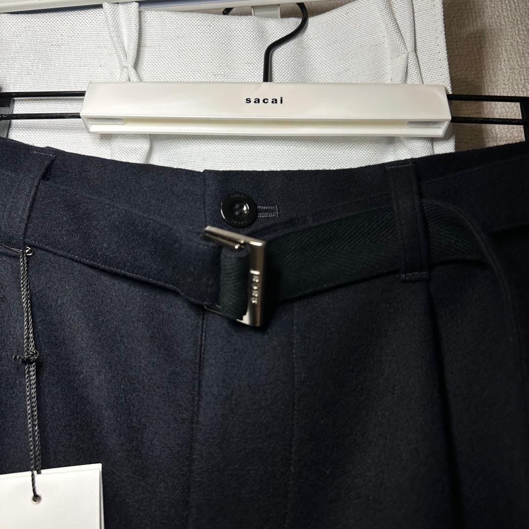 sacai 25aw Wool Melton Pants サイズ2