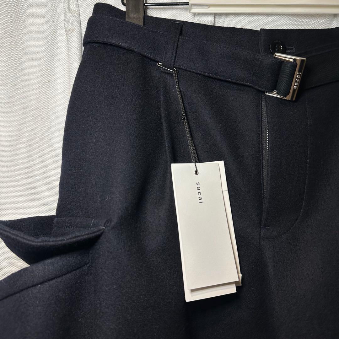 sacai 25aw Wool Melton Pants サイズ2
