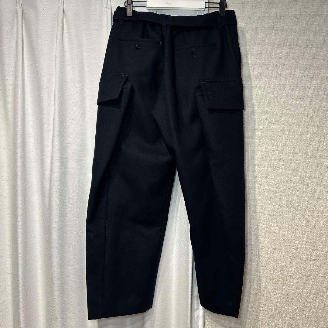 sacai 25aw Wool Melton Pants サイズ2