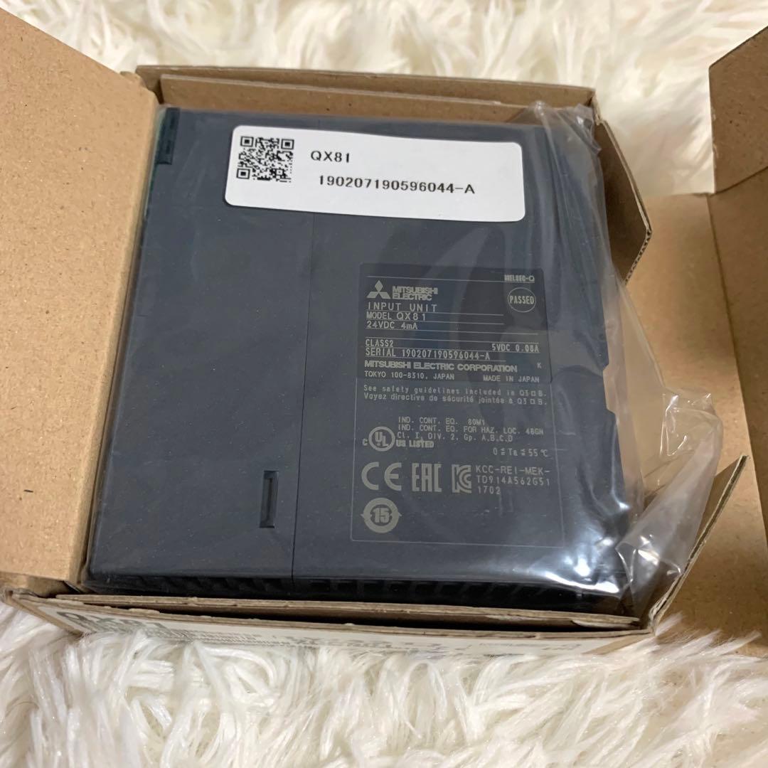 三菱電機 シーケンサ DC入力ユニット(マイナスコモンタイプ) QX81 1台