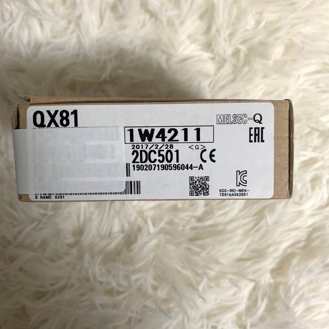 三菱電機 シーケンサ DC入力ユニット(マイナスコモンタイプ) QX81 1台