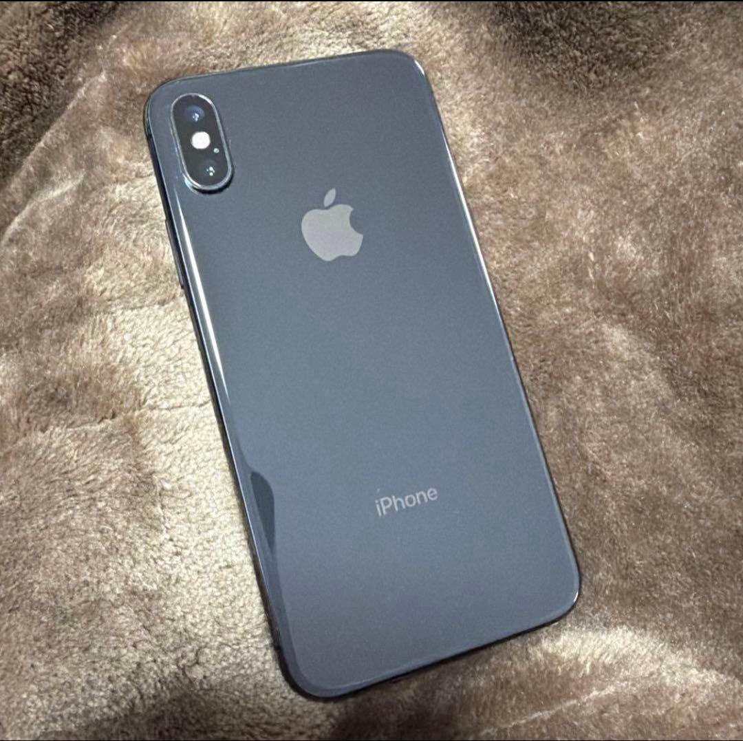 Apple iPhone X ブラック 本体のみ 256gb