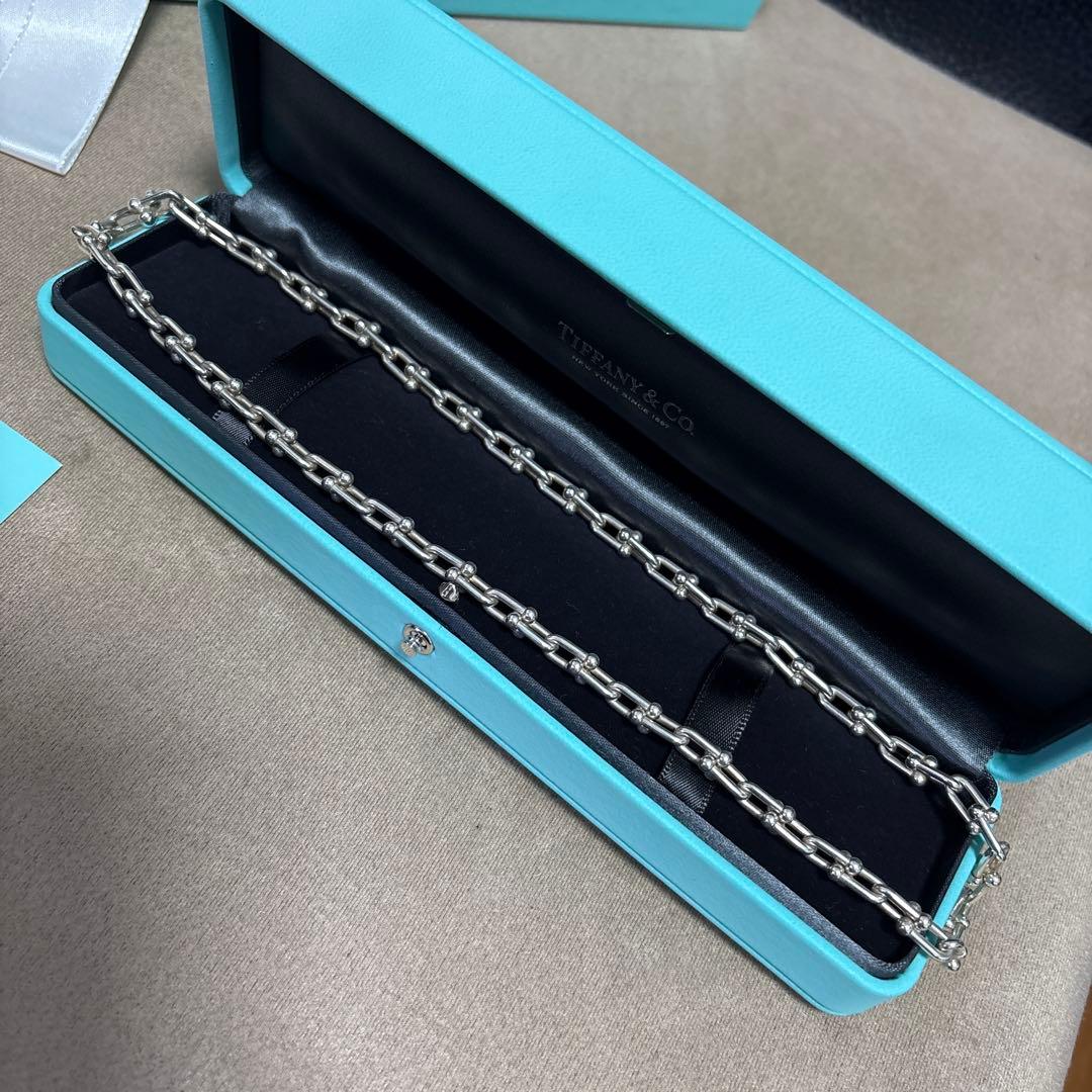 ティファニー ハードウェア スモールリンク ネックレス チェーン コマ足し加工