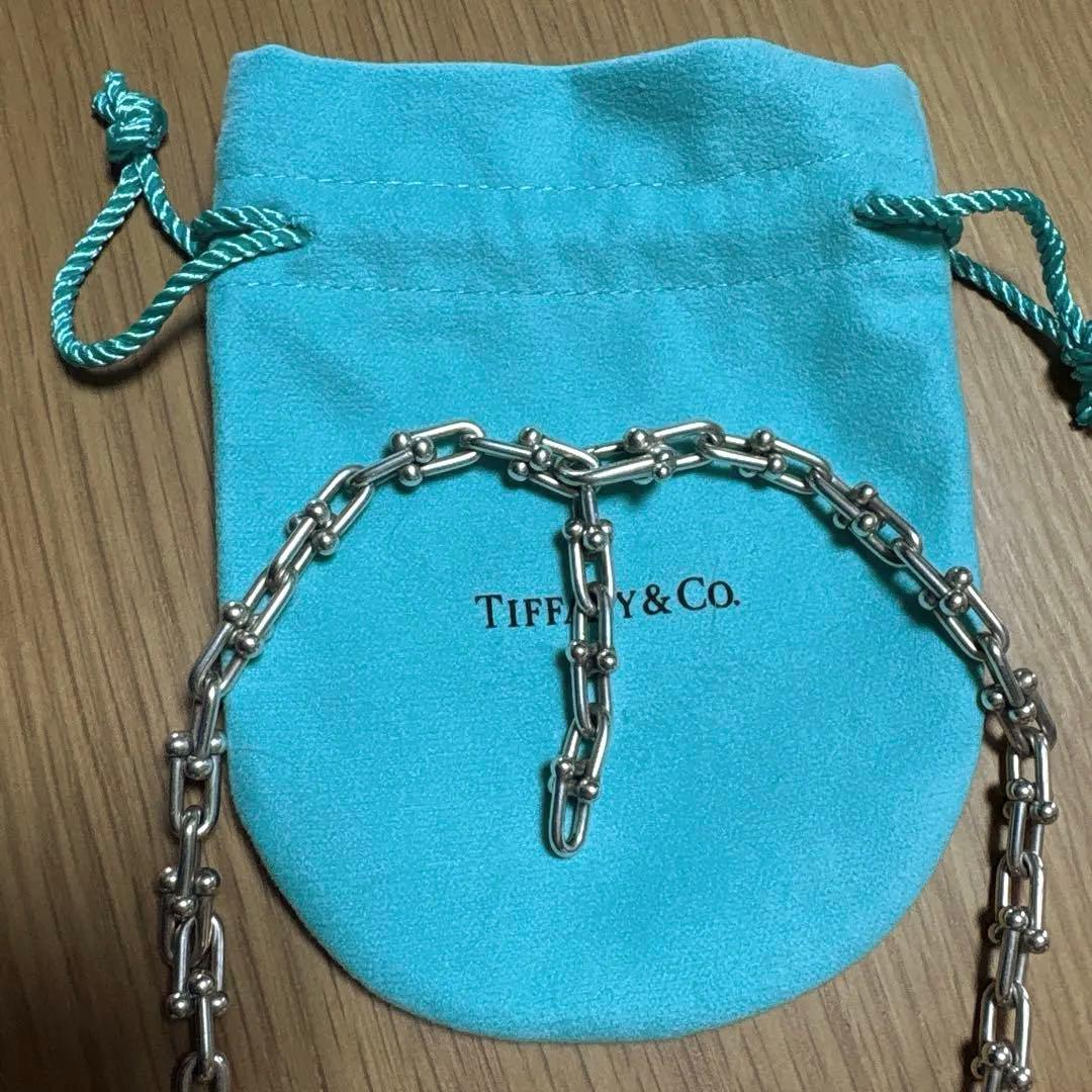 ティファニー ハードウェア スモールリンク ネックレス チェーン コマ足し加工