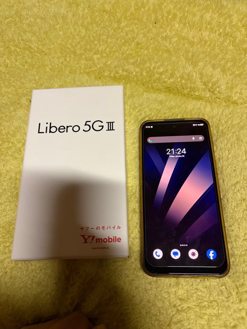 スマートフォン本体 Libero 5G III A202ZT 4/64GB