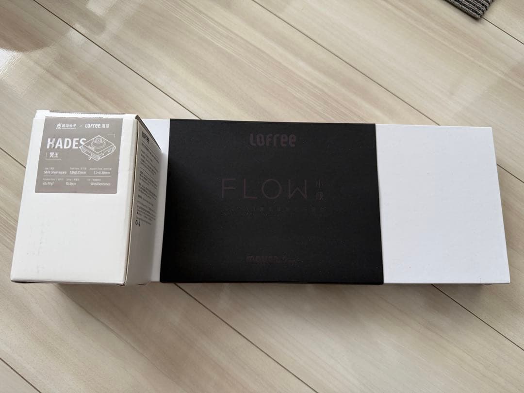 LOFREE FLOW 100 メカニカルキーボード　HADESキーキャップ