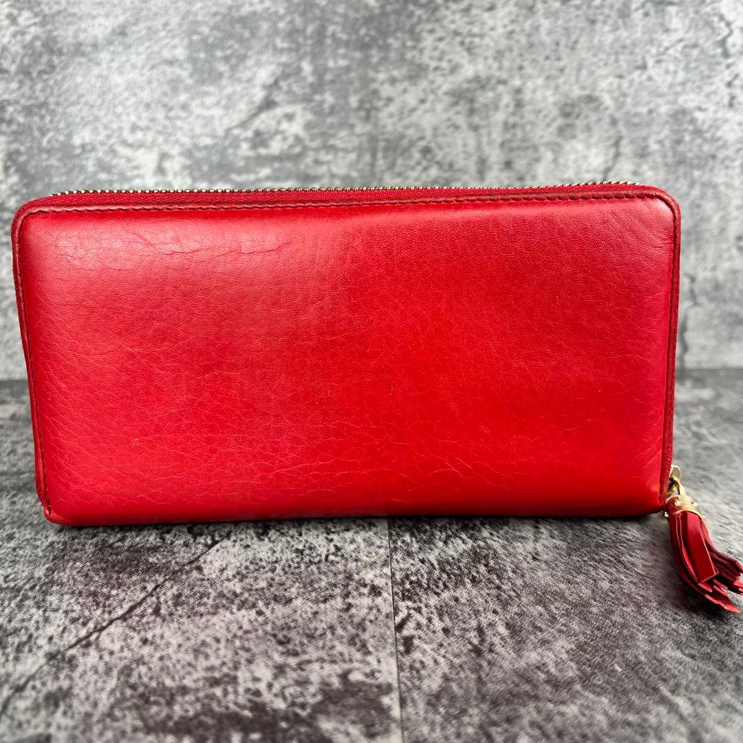 GUCCI インターロッキングG タッセル　長財布