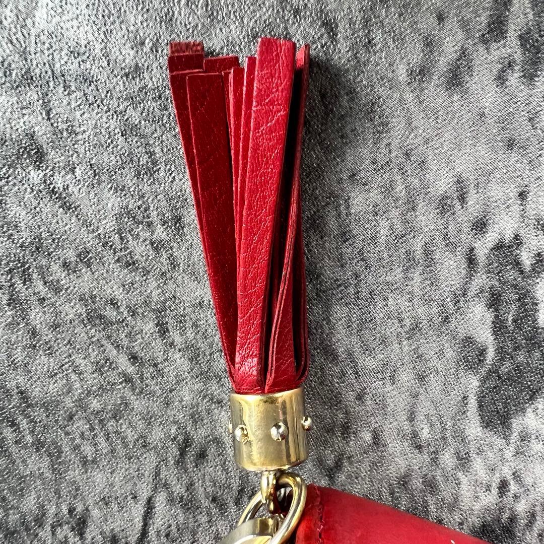 GUCCI インターロッキングG タッセル　長財布