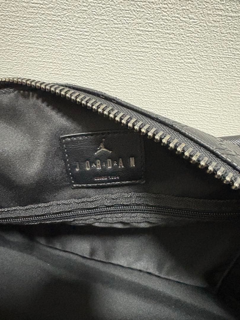Jordan ブラック ボストンバッグ