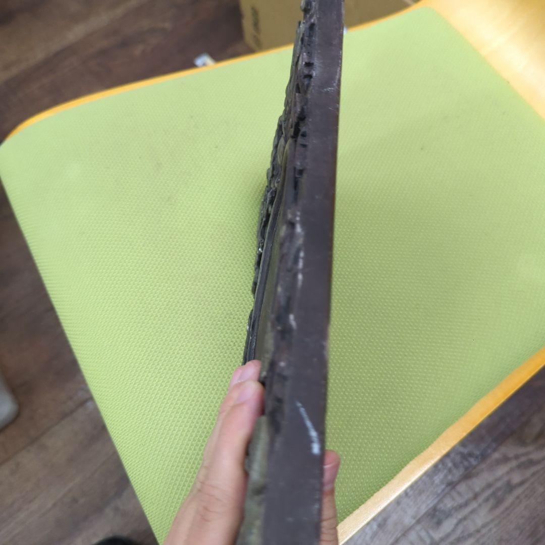 古硯 龍鳳彫刻 唐木彫刻 書道具 アンティーク 骨董品