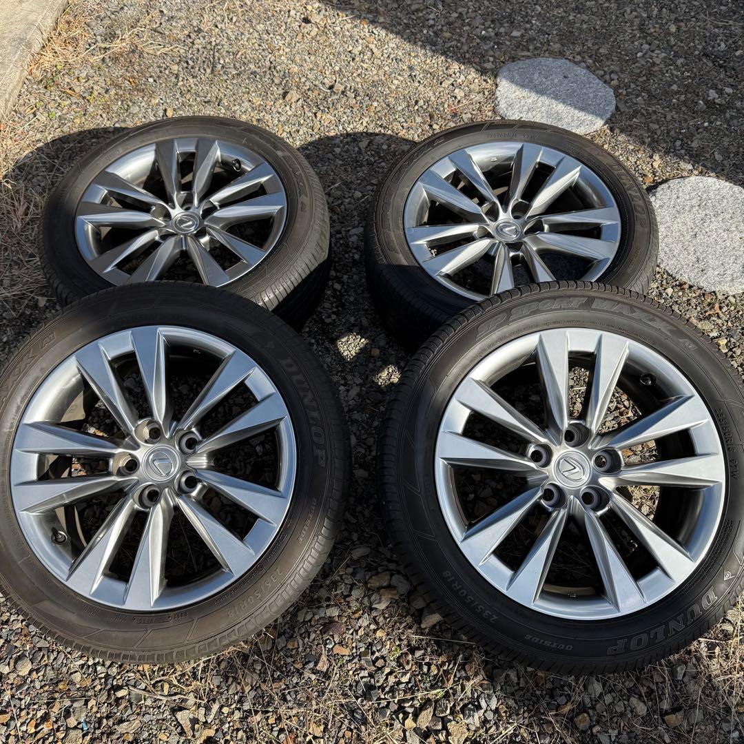 レクサス LS600h 純正ホイール　235/50r18