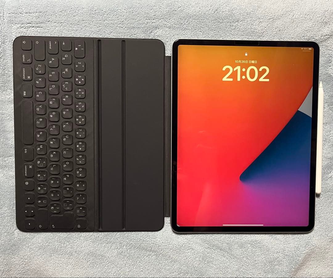 iPadPro (12.9㌅) 第3世代 512GB pencil Folio