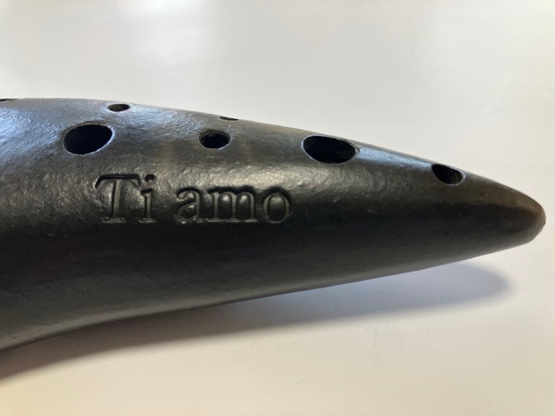 Ti amo ティアーモ オカリナ ３F (SF) 黒陶モデル 13穴