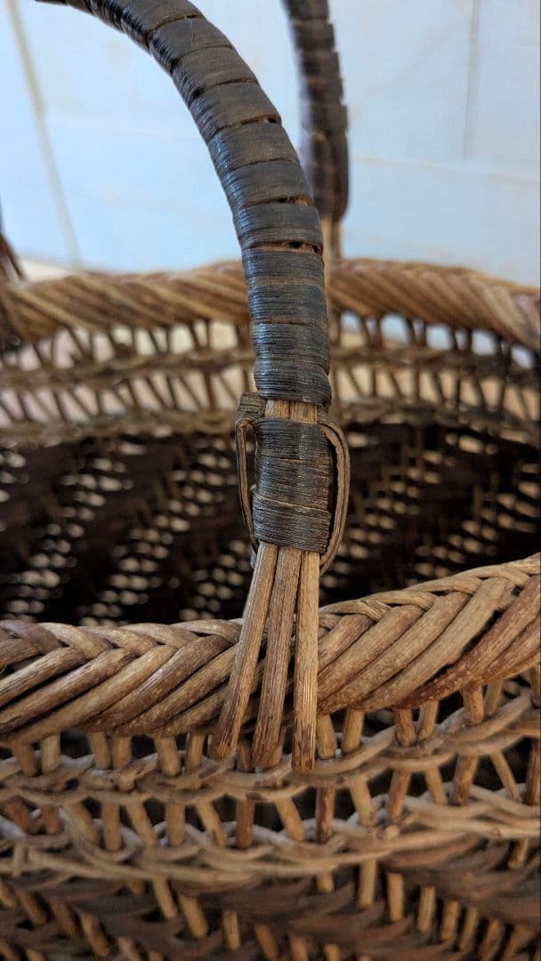 あっきあけび、山葡萄カゴバッグ国産