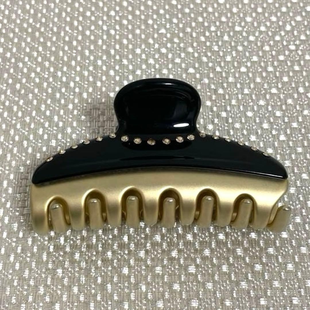 アレクサンドルドゥパリ　ヴァンドームクリップ Mサイズ　ゴールド　ブラック