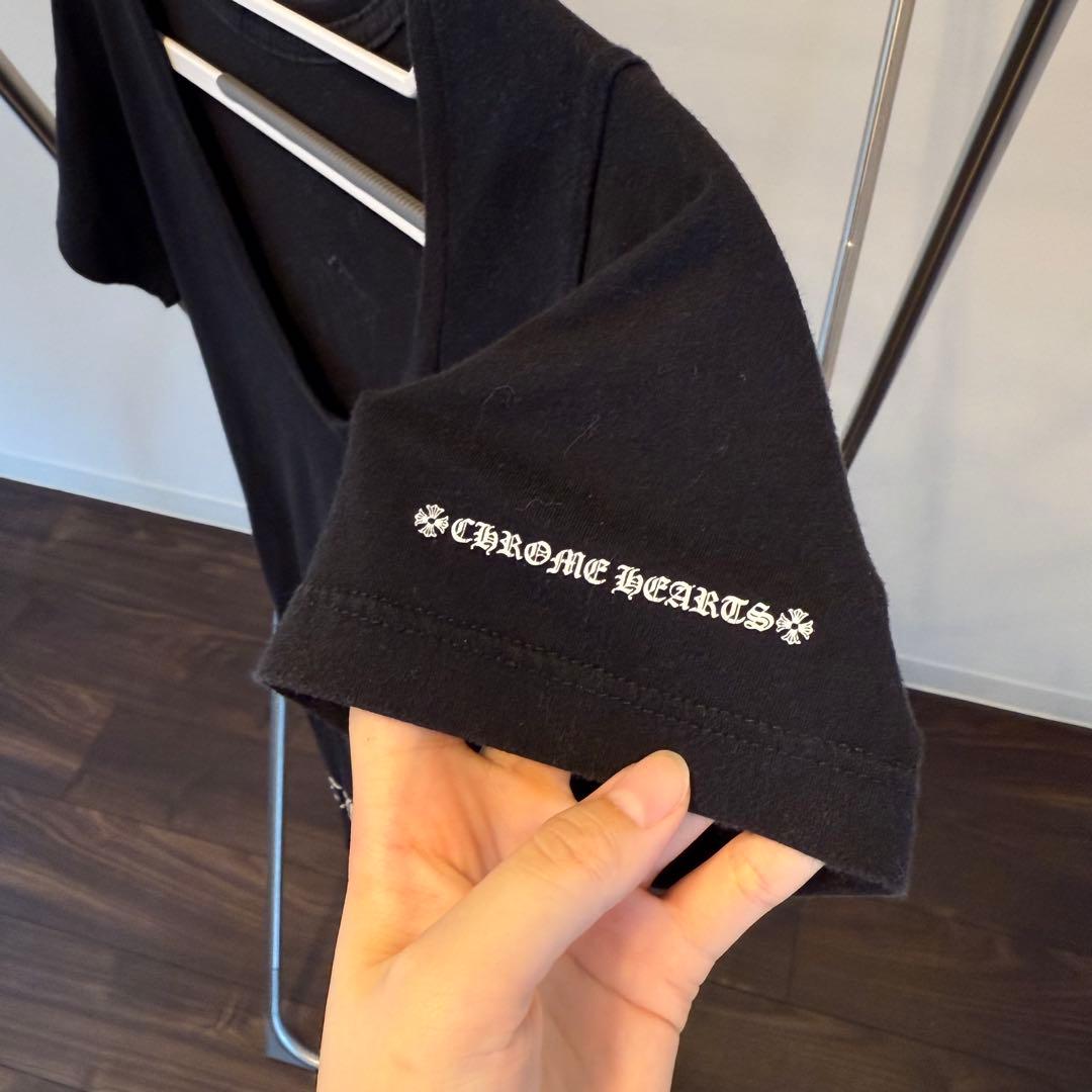 CHROME HEARTSクロムハーツ クロスバック ルーズネック Tシャツ M