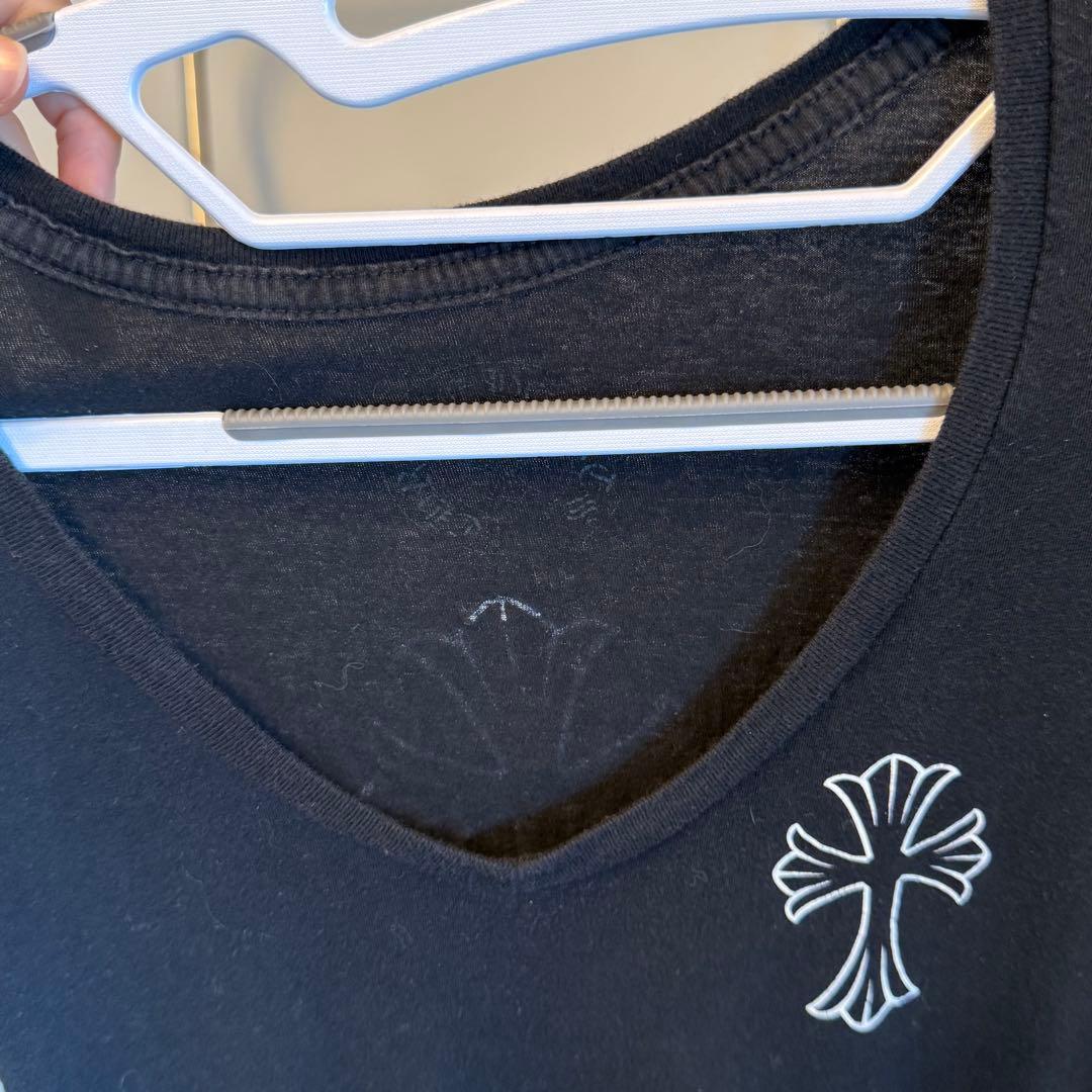 CHROME HEARTSクロムハーツ クロスバック ルーズネック Tシャツ M