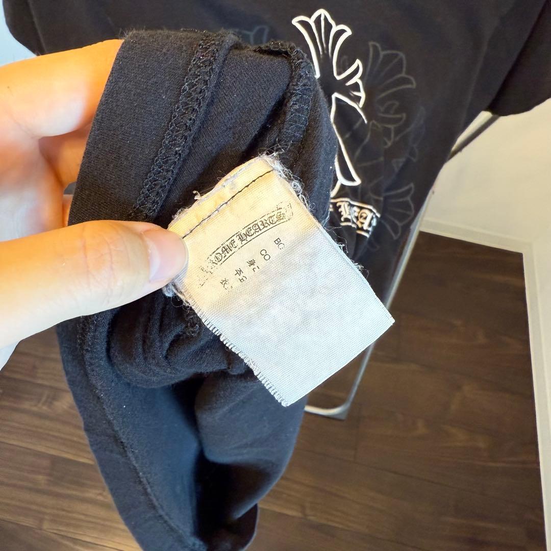 CHROME HEARTSクロムハーツ クロスバック ルーズネック Tシャツ M