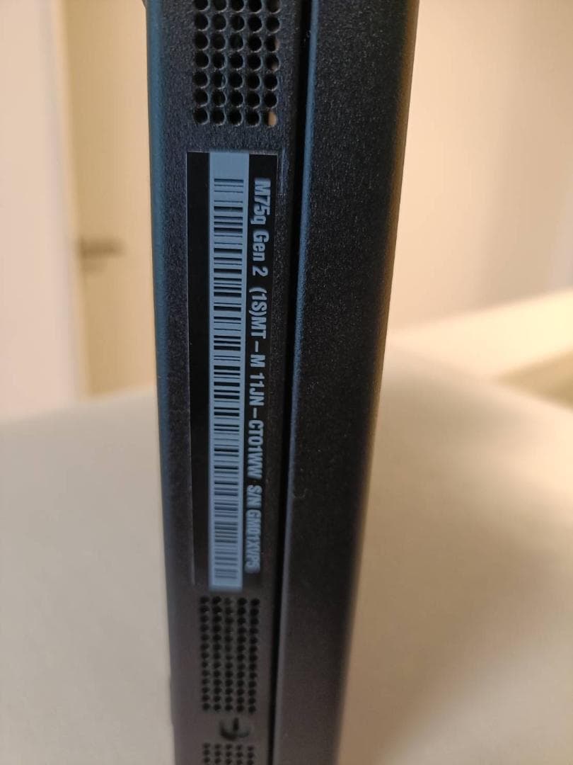 ミニPC ThinkCentre M75q Tiny Gen2 16GB 5650GE